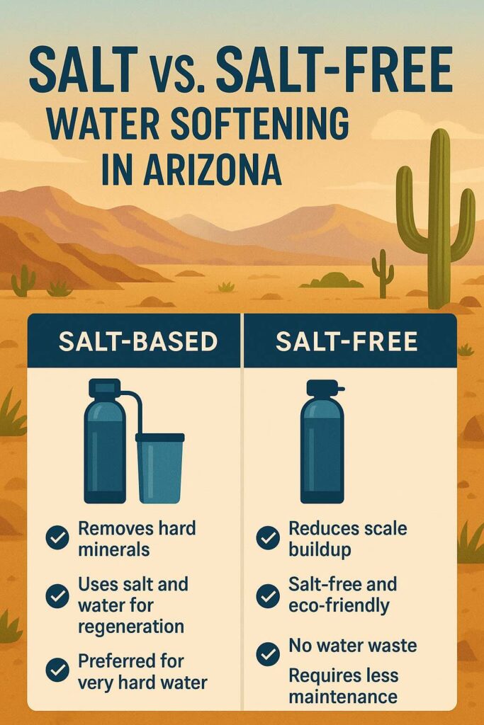 salt vs salt free water softening in arizona
