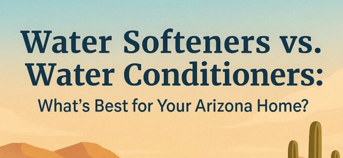 water softener vs water conditioner Arizona